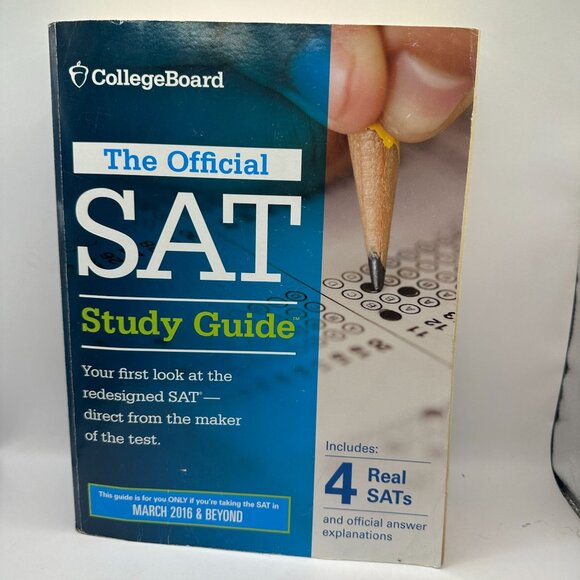 Official SAT Study Guide (2016 Edition) (Paperback) College Board - Picture 2 of 4